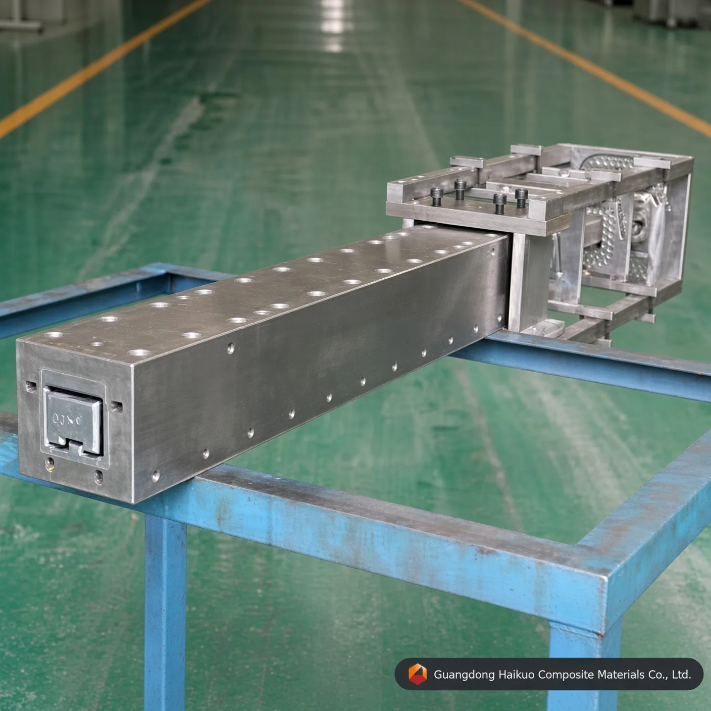 50*60mm 玻璃鋼凹形方管拉擠模具