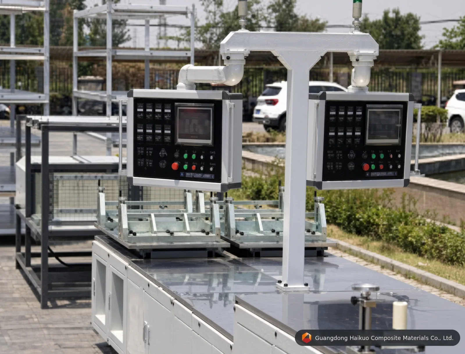 玻璃鋼拉擠型材設備車間