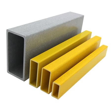 Fiberglass Rectangular Tube | Pultruded FRP & GRP Hollow Sections