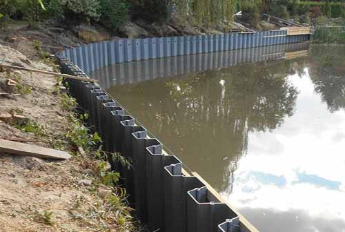 composite sheet piling