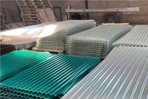 Fiberglass roof panels