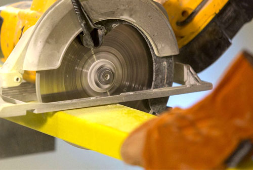 Cut Fiberglass Reinforced Plastic