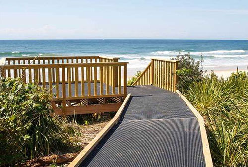 plastic grating walkway