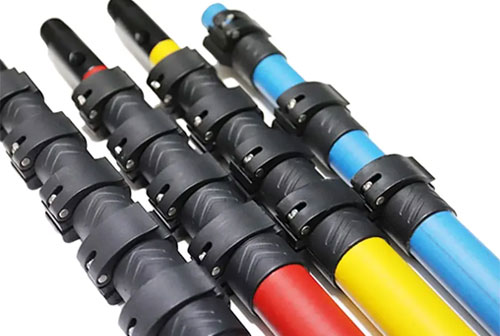 FRP telescopic poles