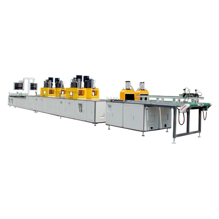 Frp Double Station Hydraulic Pultrusion Machine | 100KN Pulling Line | Haikuo