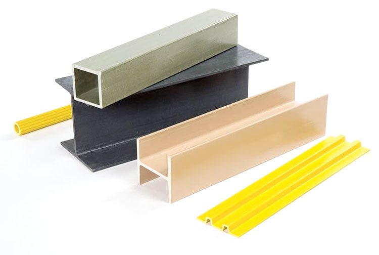 Pultruded Fiberglass FRP Beams