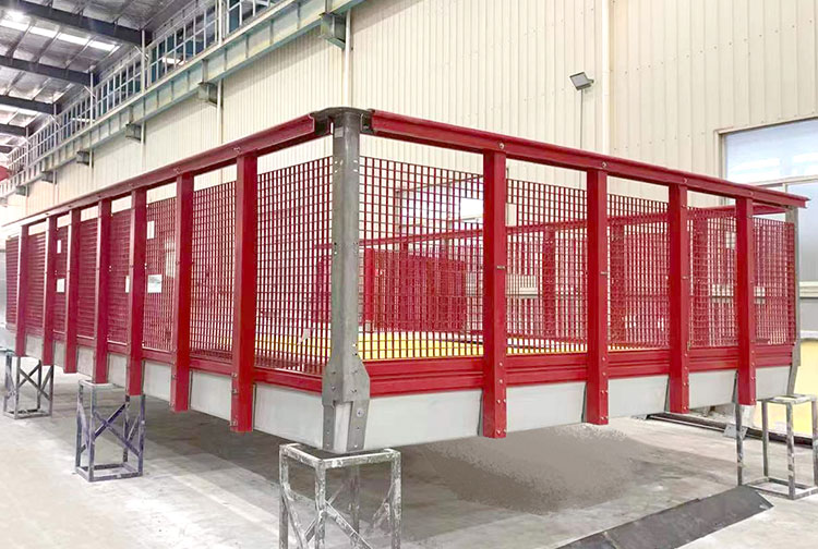 Polyester resin FRP profile example