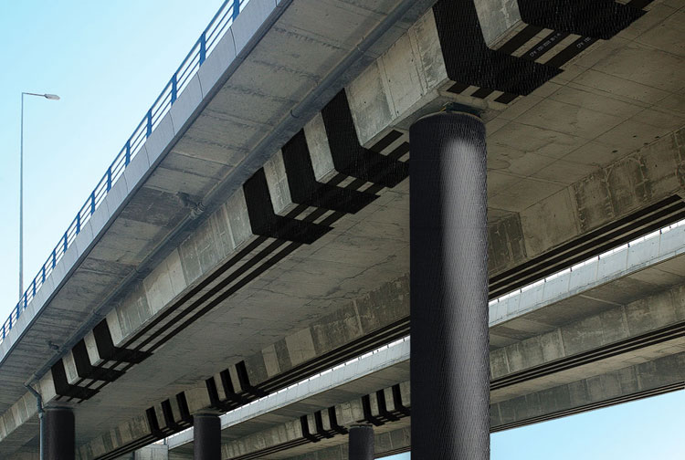 CFRP used in bridge rehabilitation