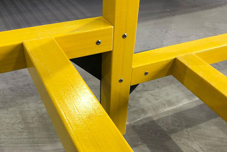 Custom Fiberglass Square Tubes in Industrial Application