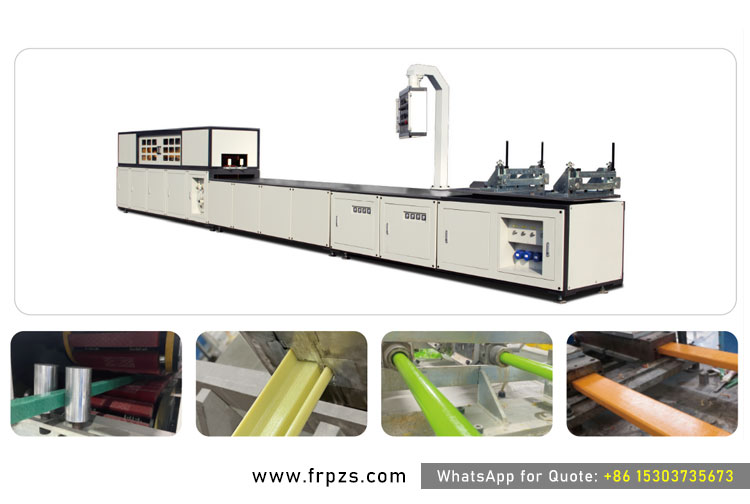 Single-Station Track-Type Pultrusion Machine