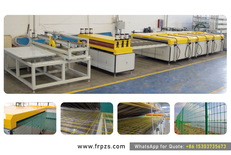 GFRP Rebar Mesh Pultrusion Production Line