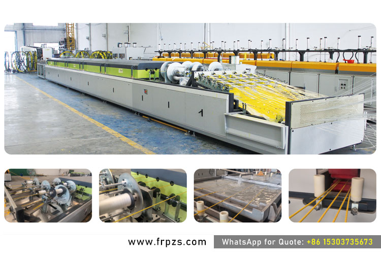 5-Line GFRP Rebar Machine